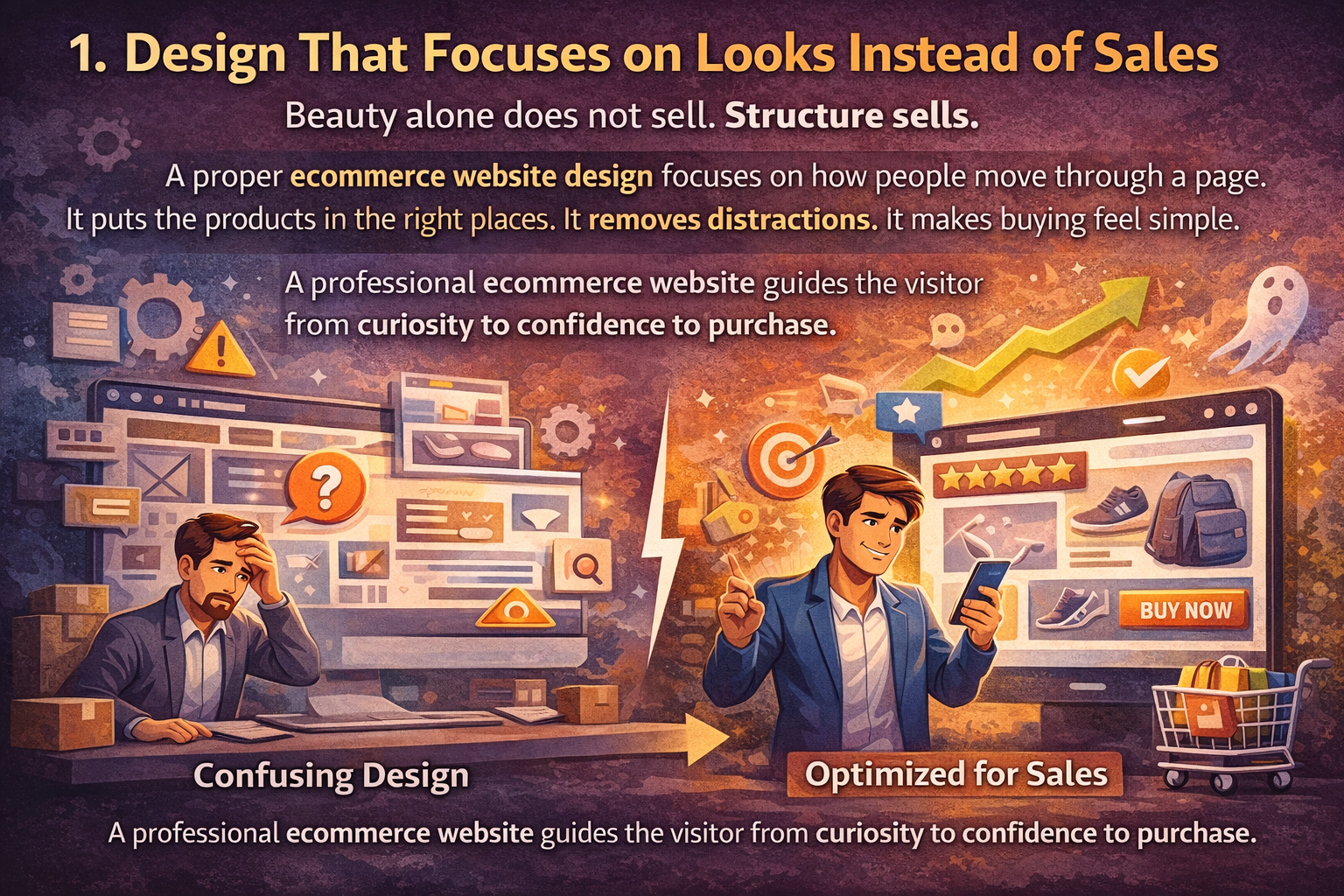 Design That Focuses on Looks Instead of Sales