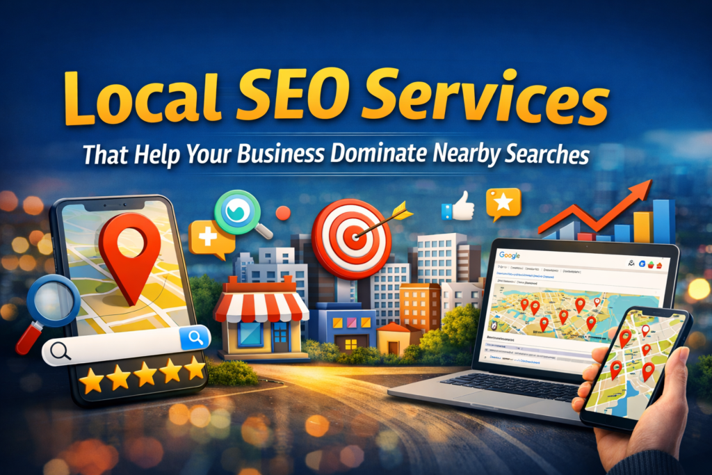 Local SEO Services That Help Your Business Dominate Nearby Searches