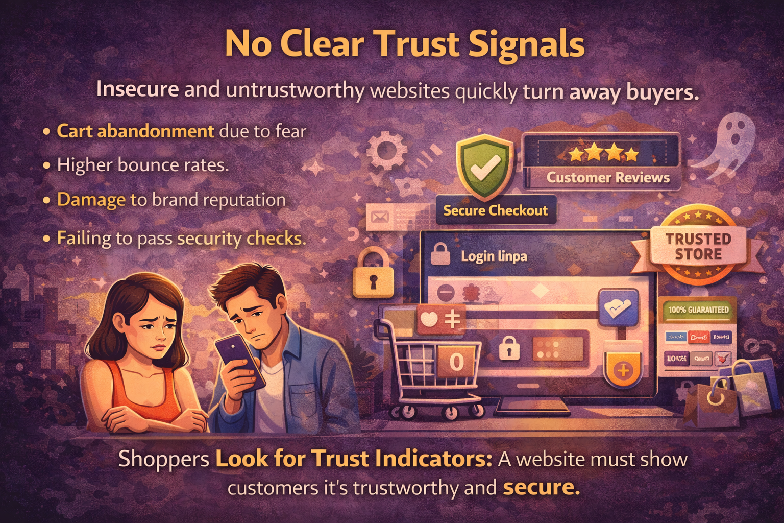 No Clear Trust Signals