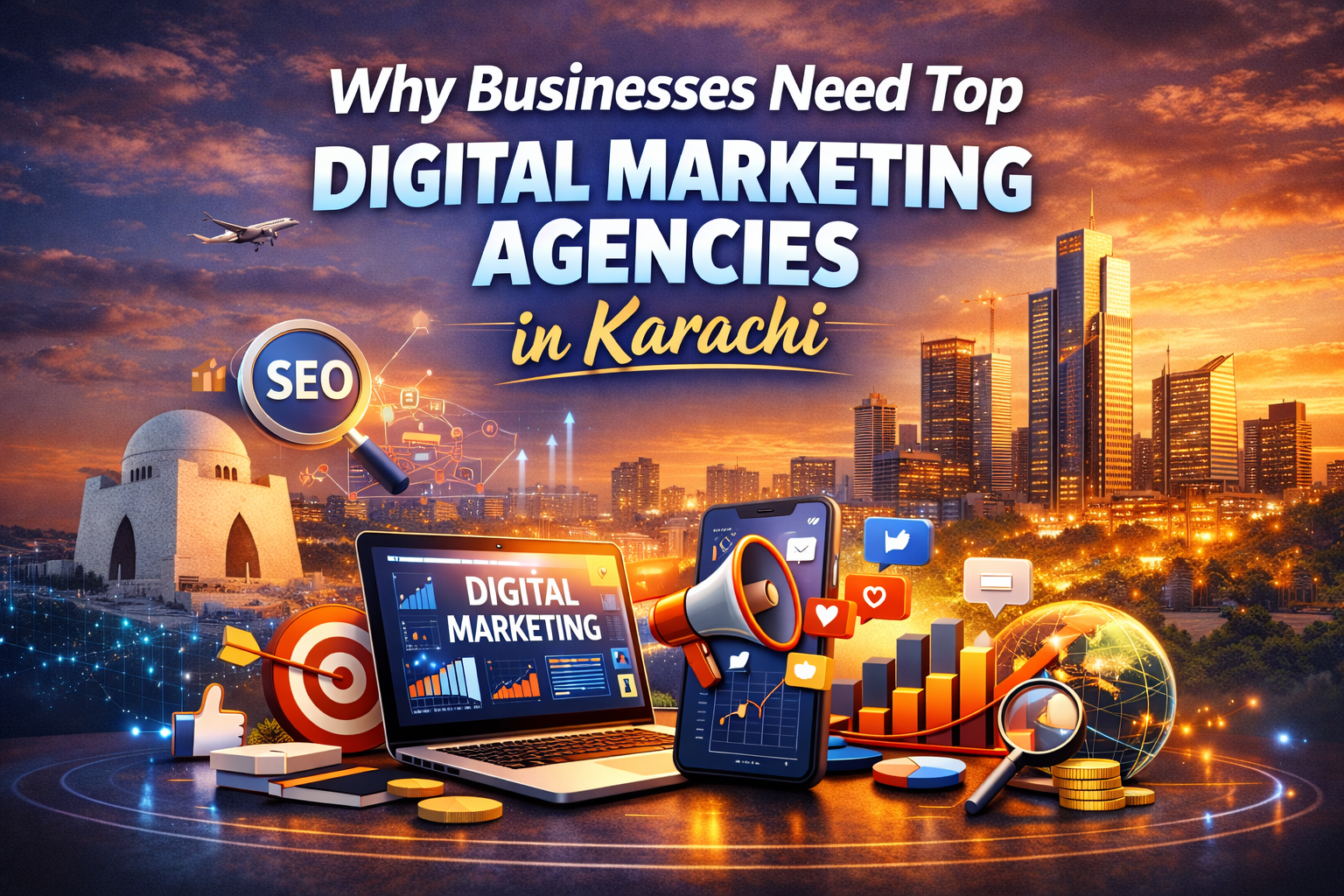 Why Businesses Need Top Digital Marketing Agencies in Karachi