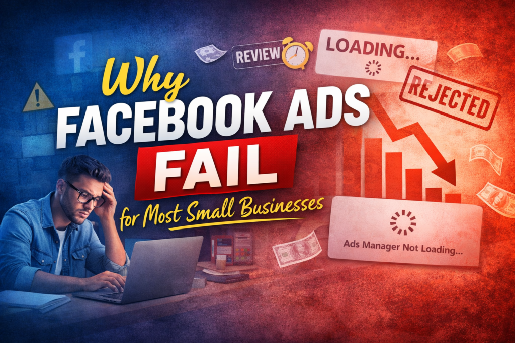 Why Facebook Ads Fail for Most Small Businesses