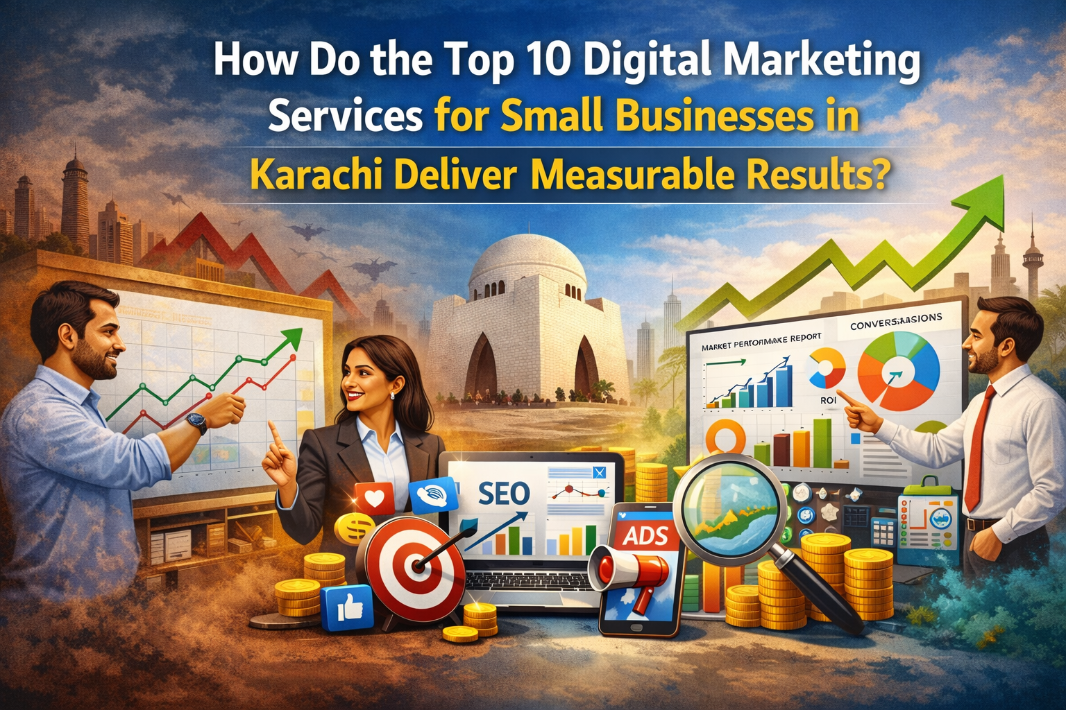 How Do the Top 10 Digital Marketing Services for Small Businesses in Karachi Deliver Measurable Results