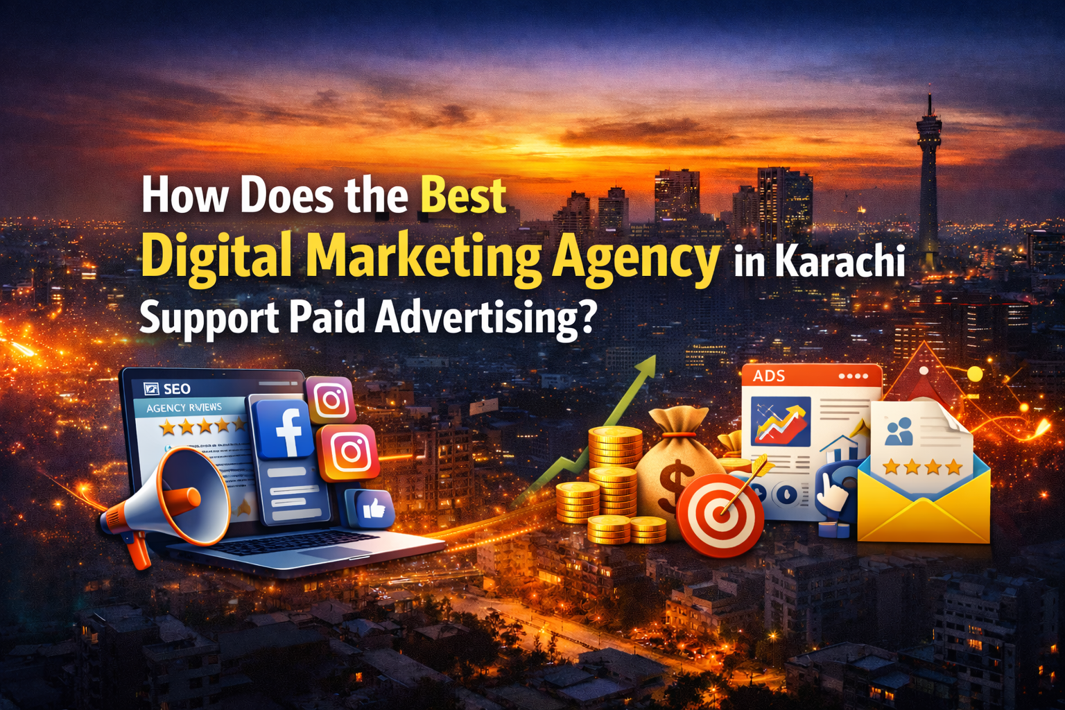 How Does the Best Digital Marketing Agency in Karachi Support Paid Advertising