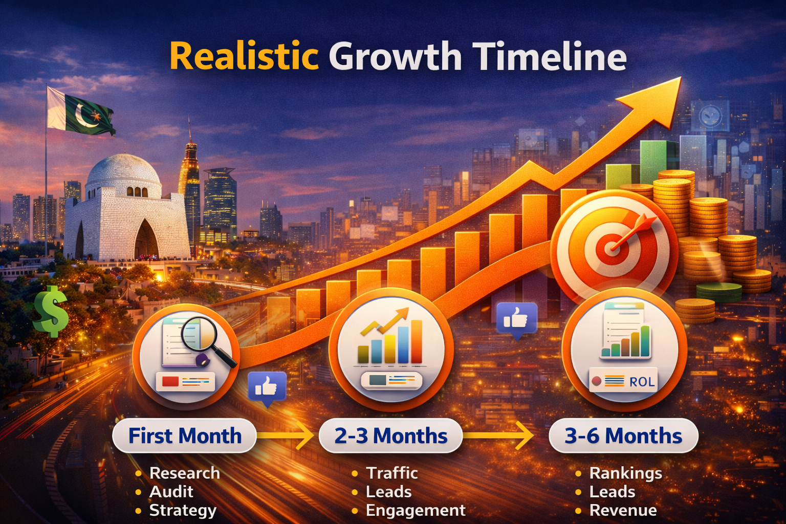 Realistic Growth Timeline