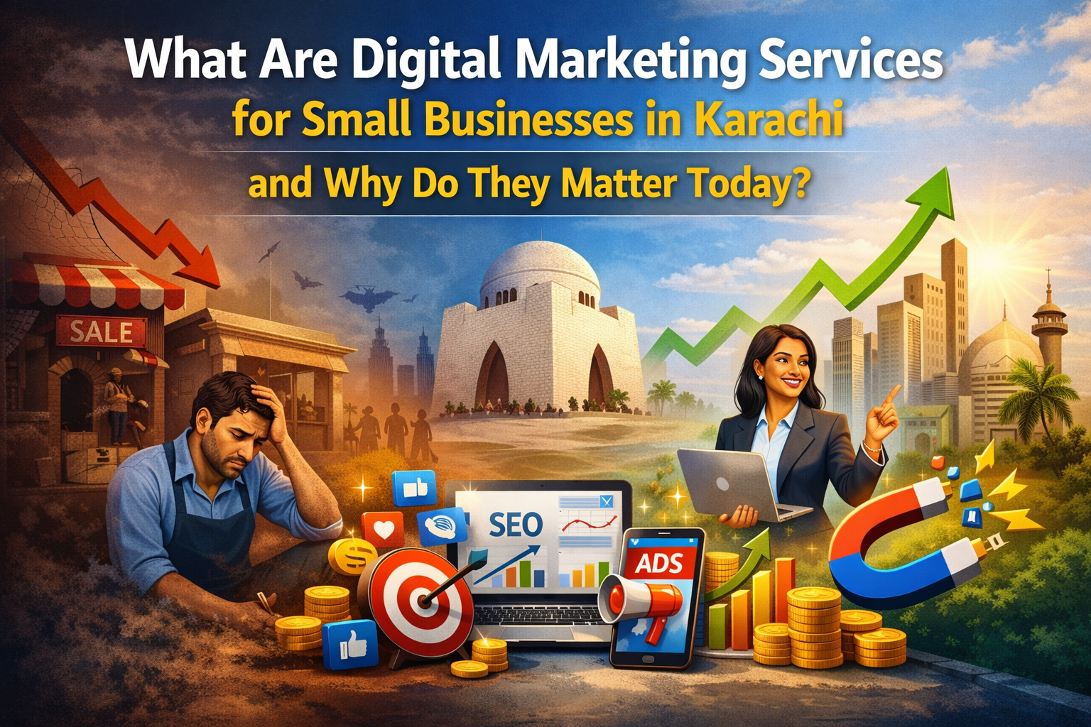 What Are Digital Marketing Services for Small Businesses in Karachi and Why Do They Matter Today