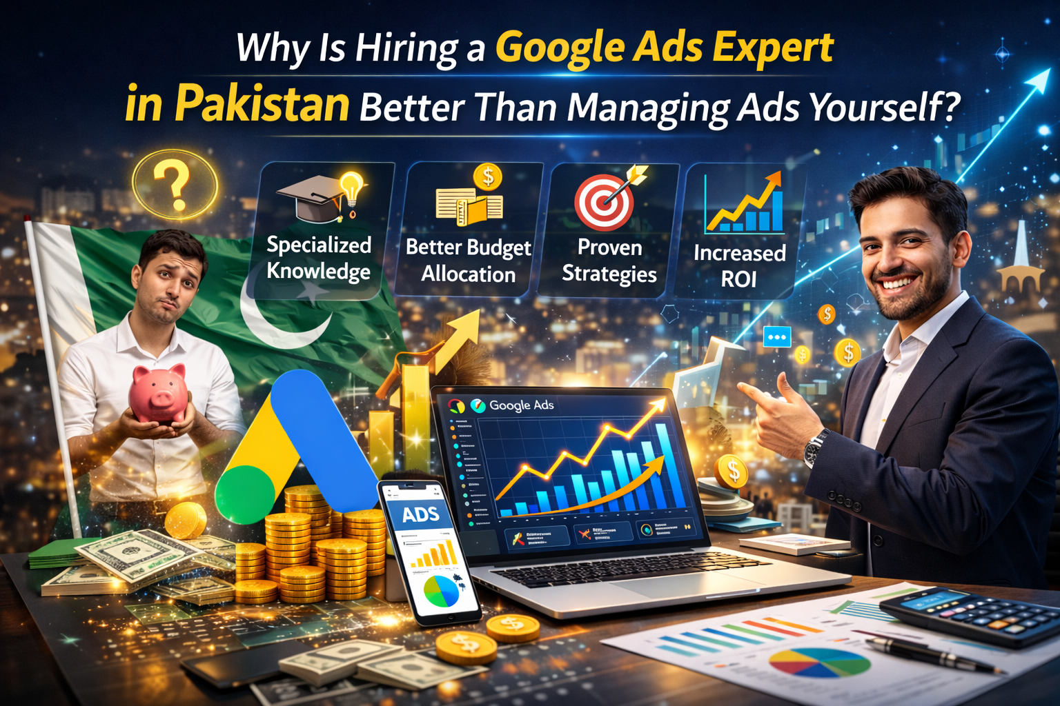 Why Is Hiring a Google Ads Expert in Pakistan Better Than Managing Ads Yourself
