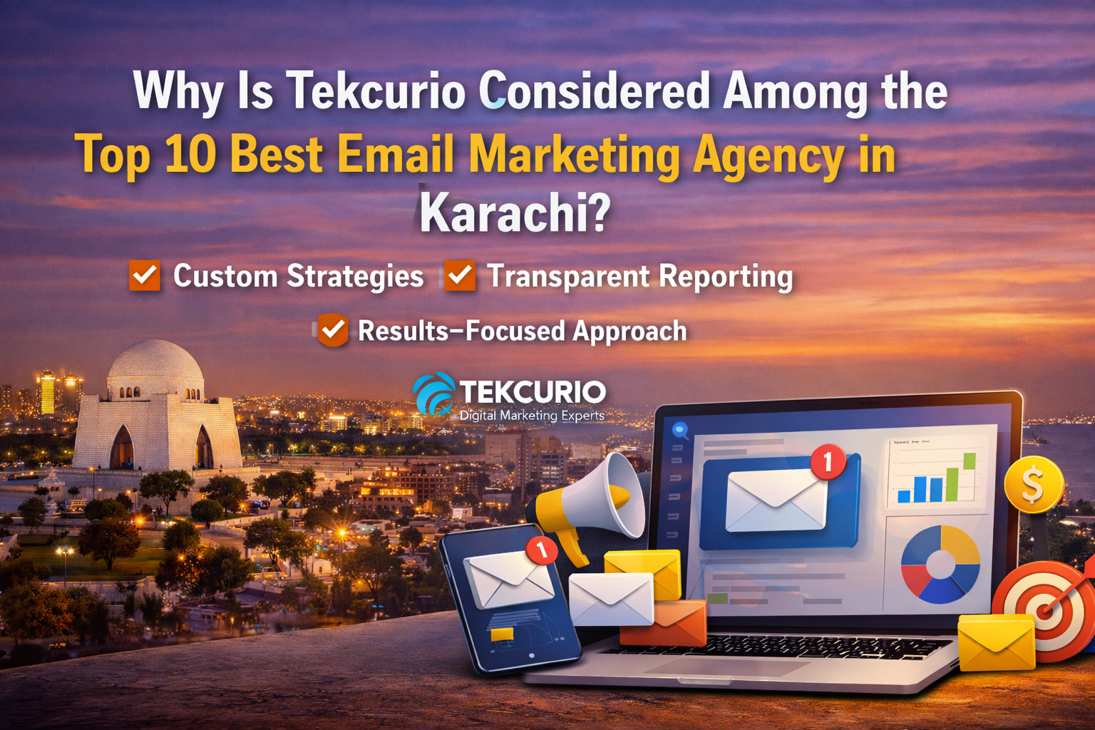 Why Is Tekcurio Considered Among the Top 10 Best Email Marketing Agency in Karachi