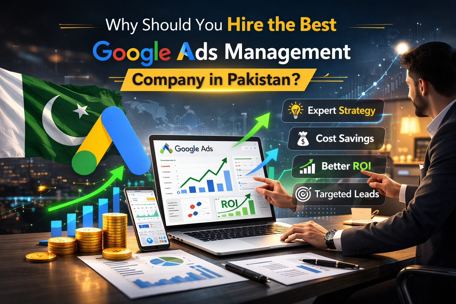 Why Should You Hire the Best Google Ads Management Company in Pakistan