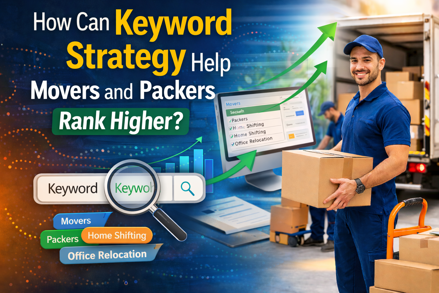 How Can Keyword Strategy Help Movers and Packers Rank Higher