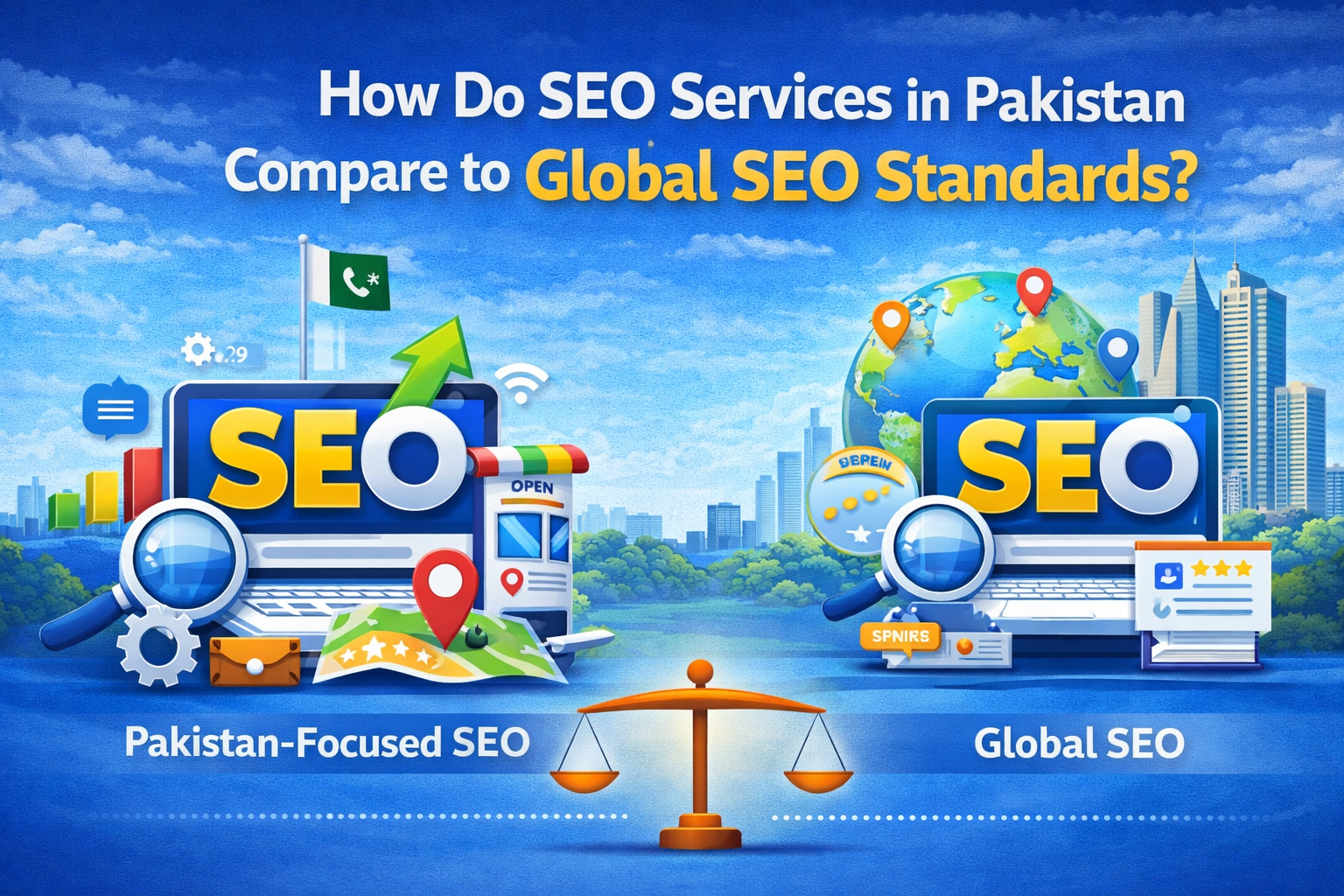 How Do SEO Services in Pakistan Compare to Global SEO Standards