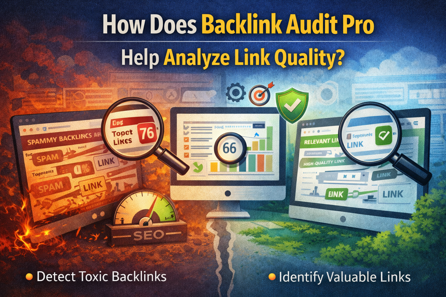 How Does Backlink Audit Pro Help Analyze Link Quality