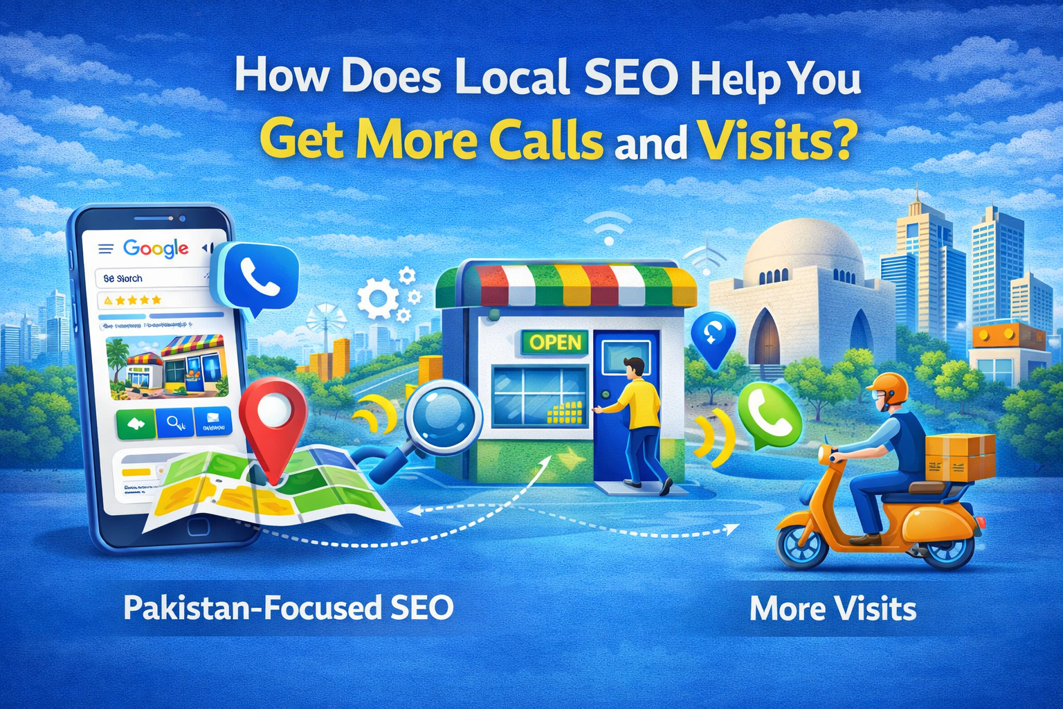 How Does Local SEO Help You Get More Calls and Visits