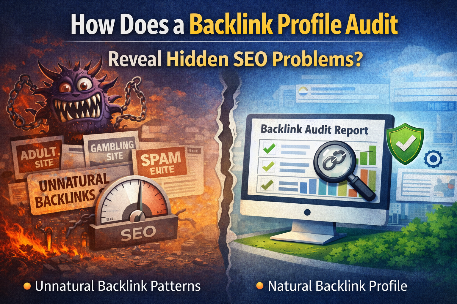 How Does a Backlink Profile Audit Reveal Hidden SEO Problems