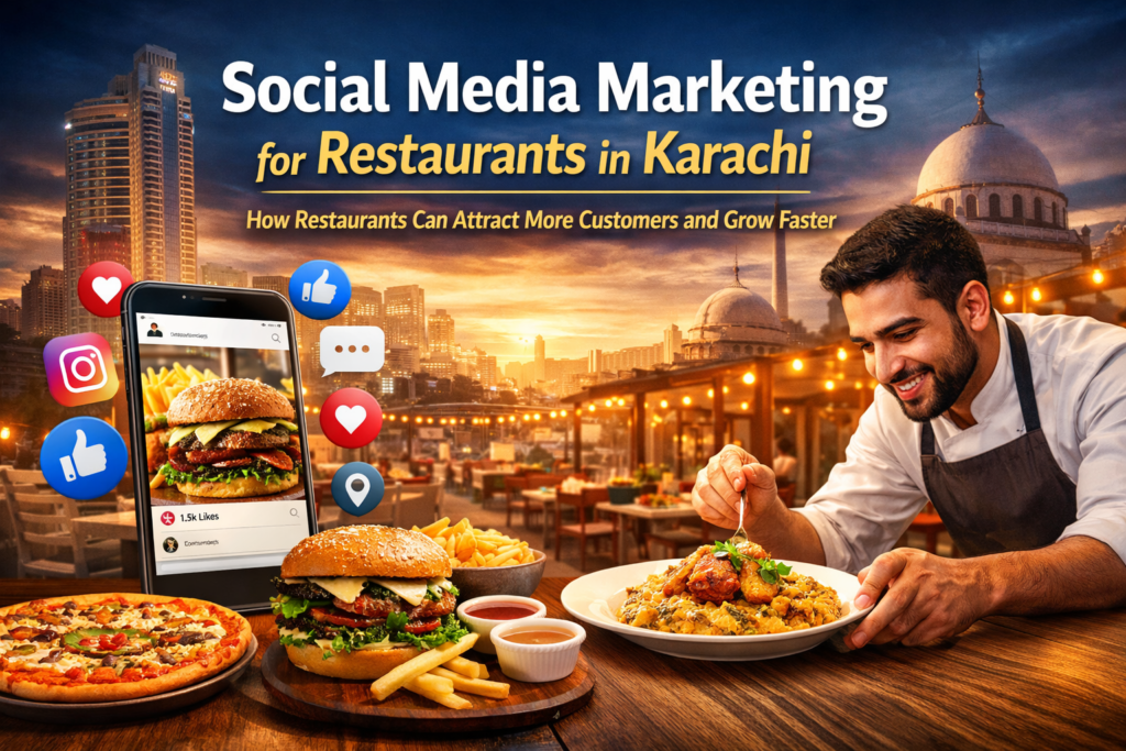 Social Media Marketing for Restaurants in Karachi: How Restaurants Can Attract More Customers and Grow Faster