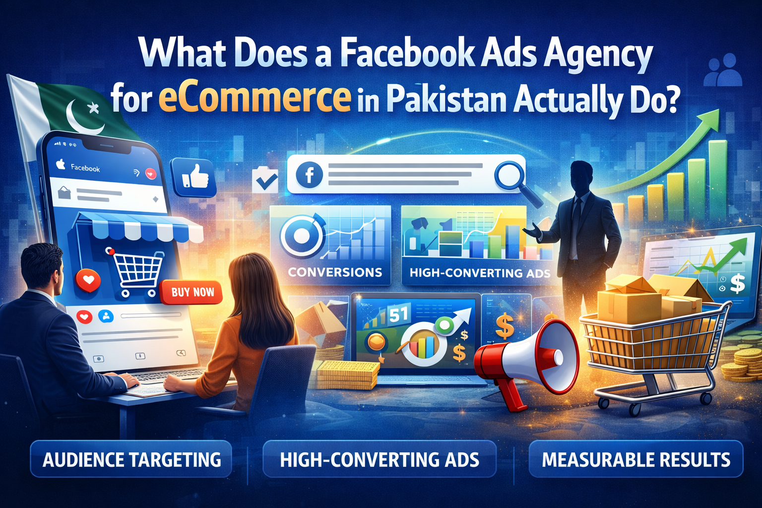 What Does a Facebook Ads Agency for eCommerce in Pakistan Actually Do