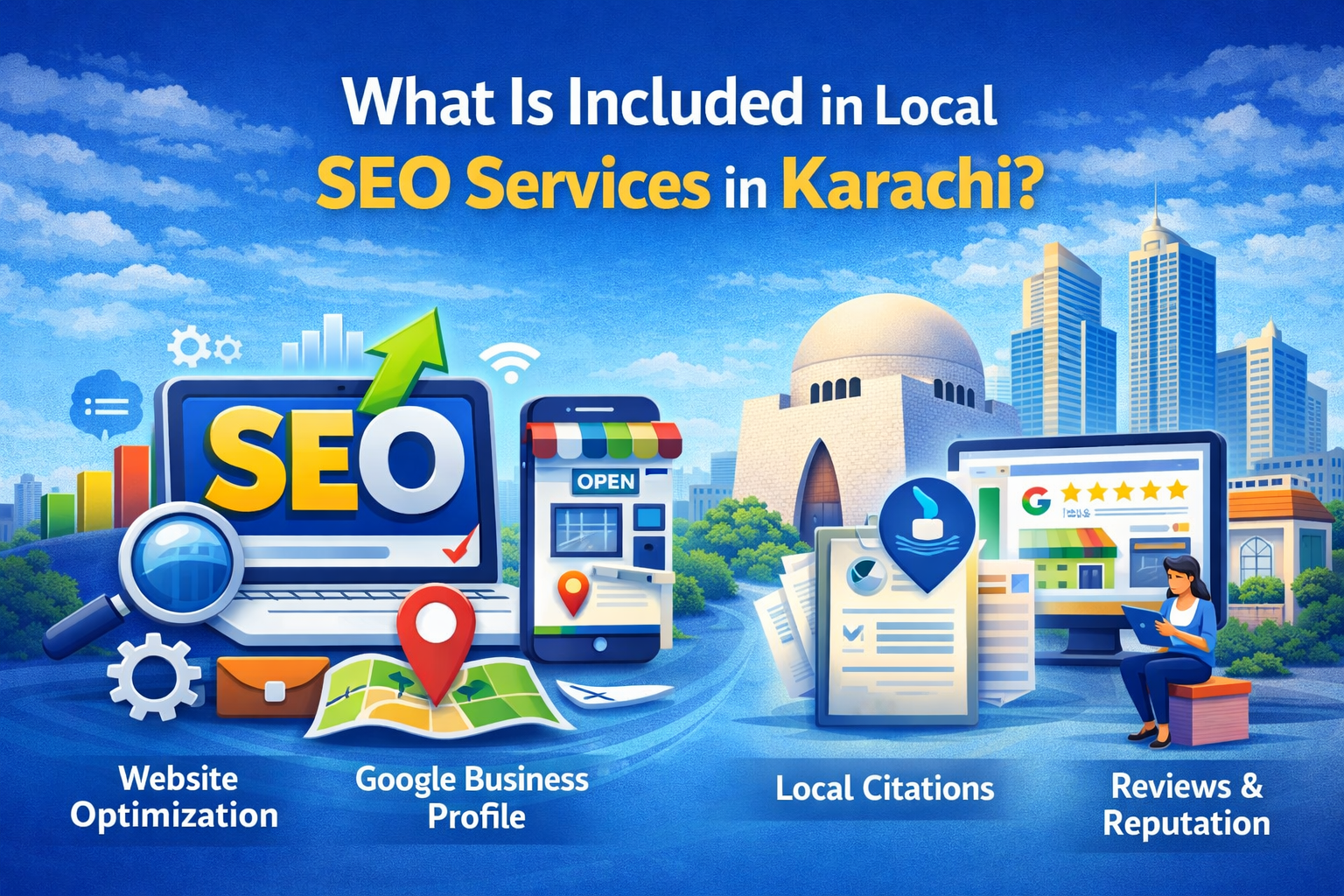 What Is Included in Local SEO Services in Karachi