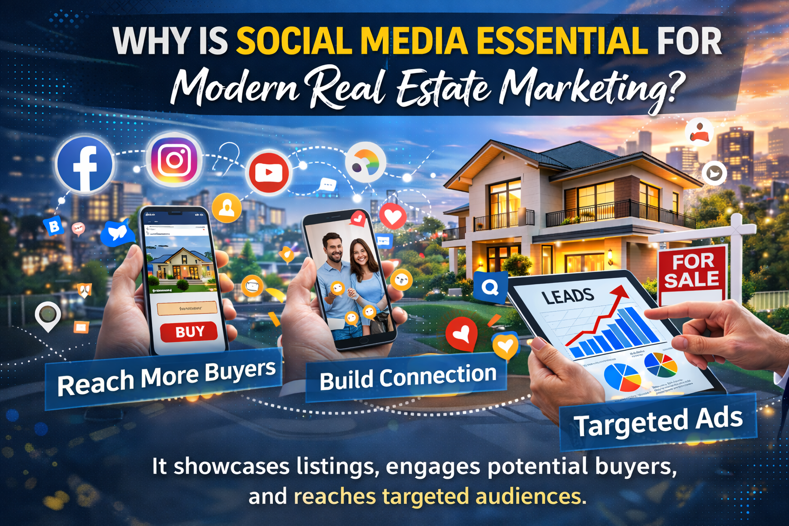Why Is Social Media Essential for Modern Real Estate Marketing