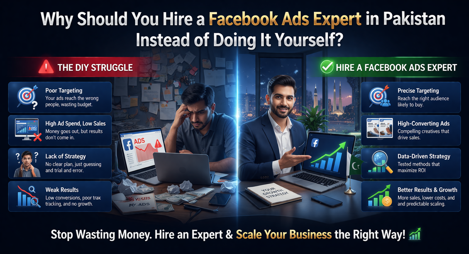 Why Should You Hire a Facebook Ads Expert in Pakistan Instead of Doing It Yourself