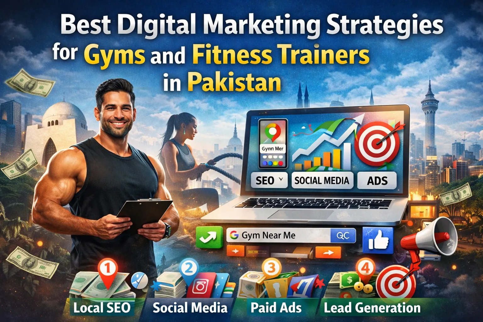 Best Digital Marketing Strategies for Gyms and Fitness Trainers in Pakistan