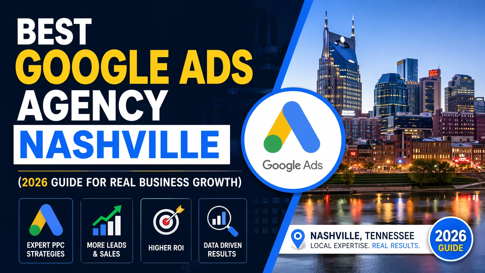 Best Google Ads Agency Nashville (2026 Guide for Real Business Growth)