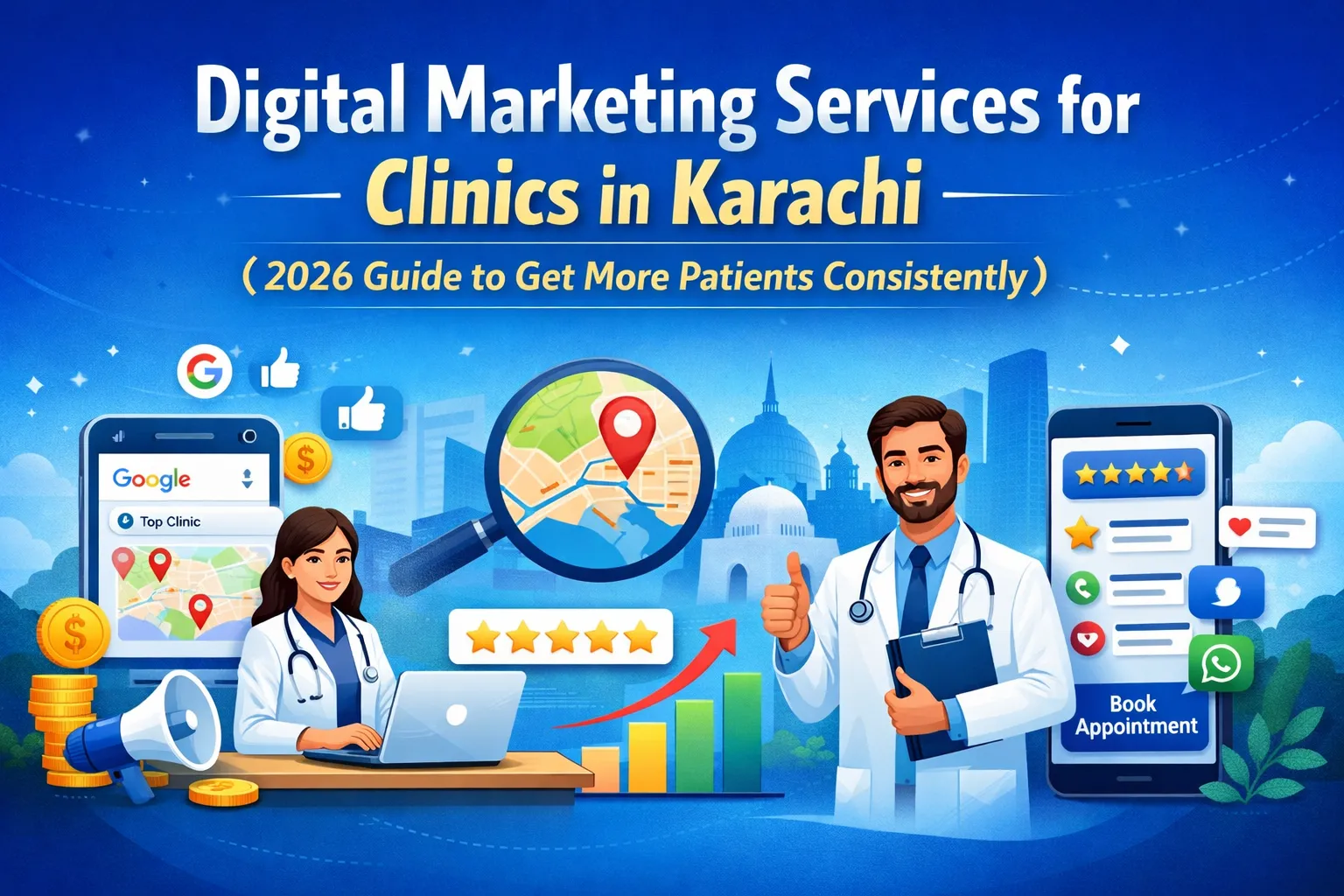 Digital Marketing Services for Clinics in Karachi