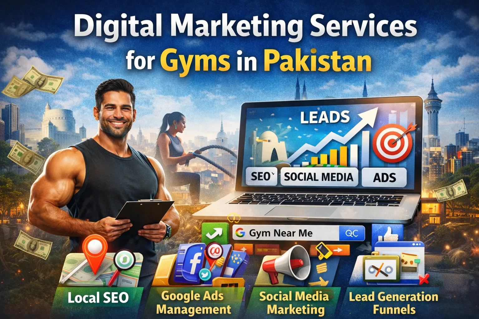 Digital Marketing Services for Gyms in Pakistan