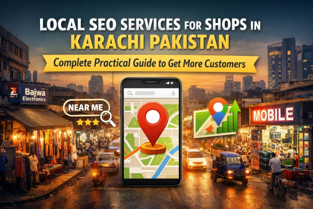 Local SEO Services for Shops in Karachi Pakistan