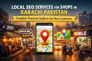 Local SEO Services for Shops in Karachi Pakistan