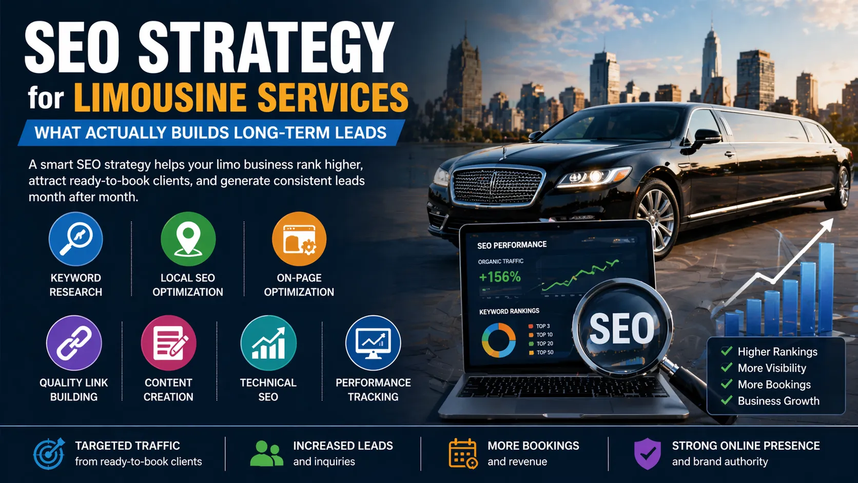 SEO Strategy for Limousine Services (What Actually Builds Long-Term Leads)