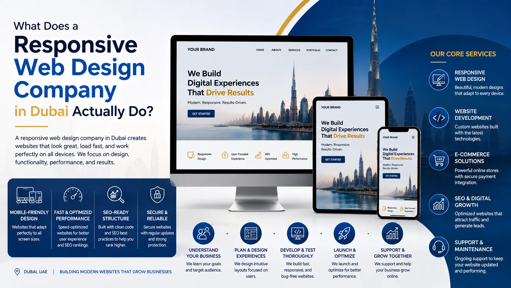 What Does a Responsive Web Design Company in Dubai Actually Do