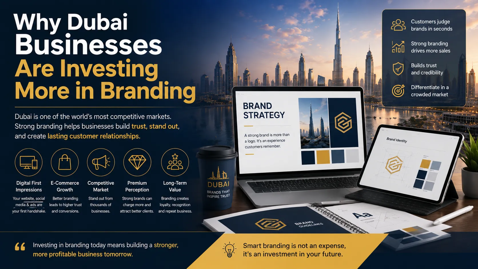 Why Dubai Businesses Are Investing More in Branding