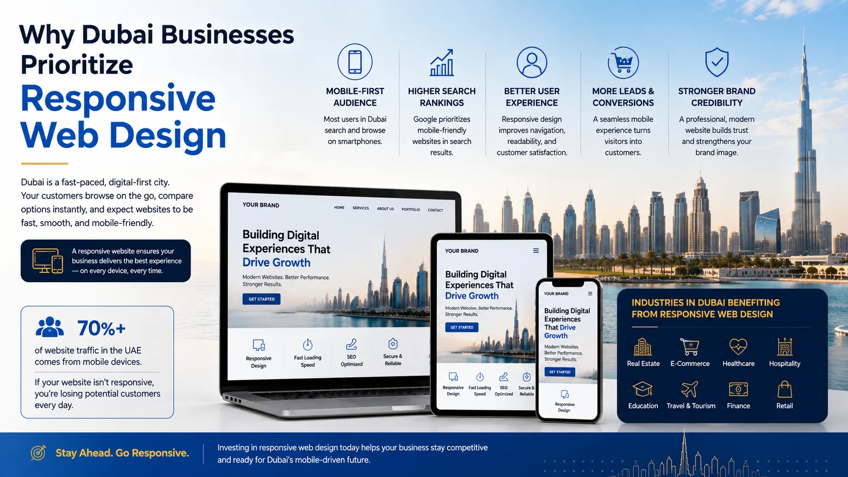 Why Dubai Businesses Prioritize Responsive Web Design