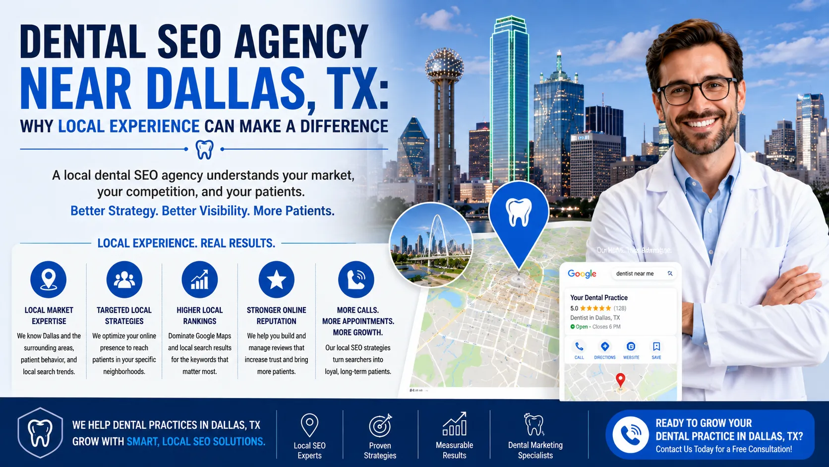 Dental SEO Agency Near Dallas TX Why Local Experience Can Make a Difference