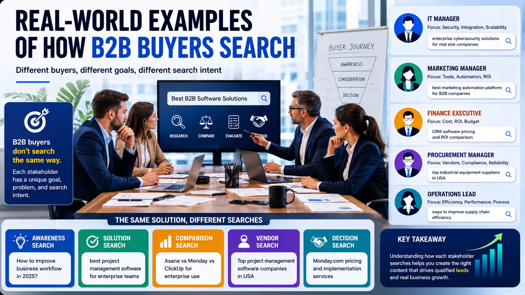 Real-World Examples of How B2B Buyers Search