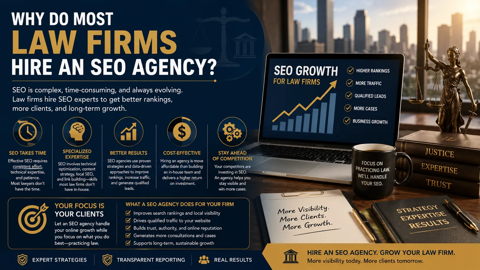 Why Do Most Law Firms Hire an SEO Agency