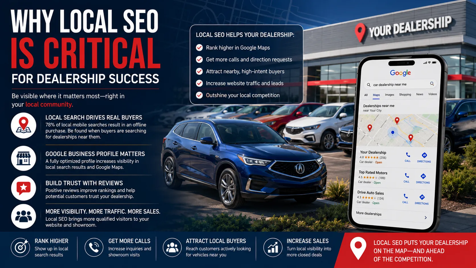 Why Local SEO Is Critical for Dealership Success