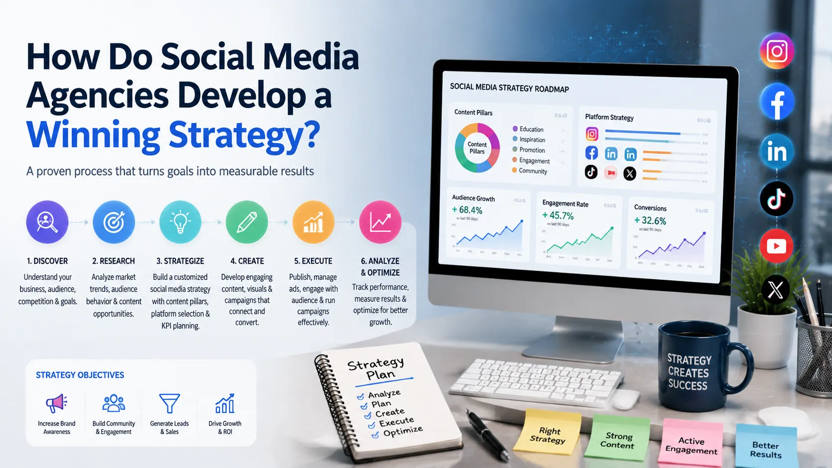 How Do Social Media Agencies Develop a Winning Strategy
