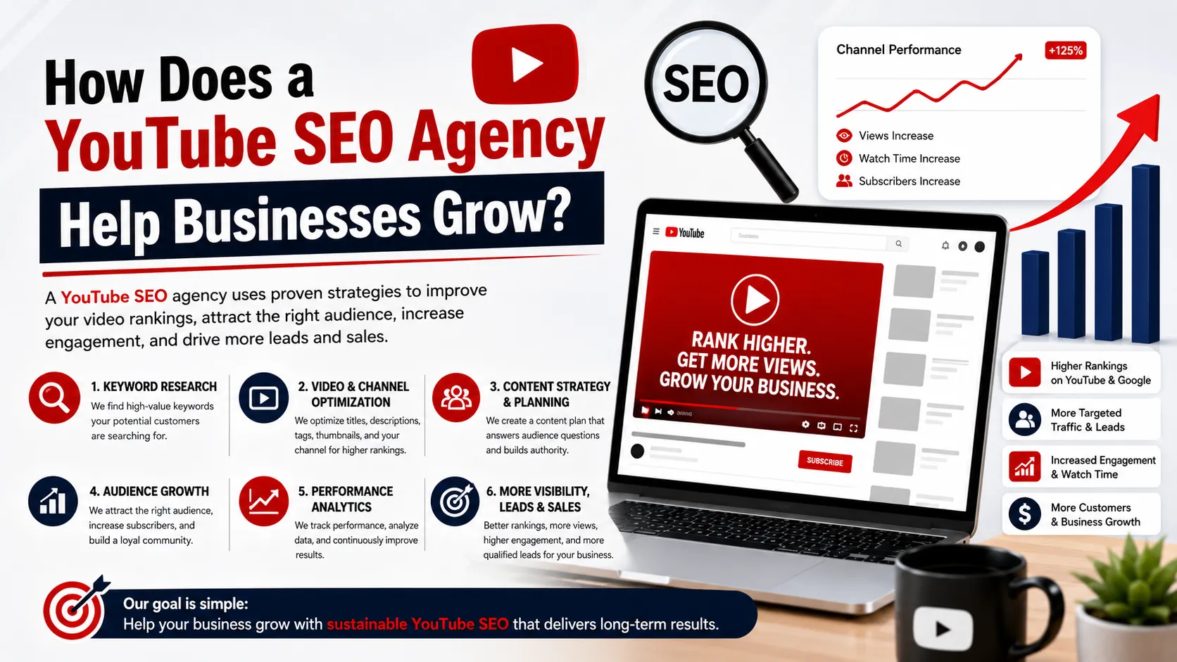 How Does a YouTube SEO Agency Help Businesses Grow