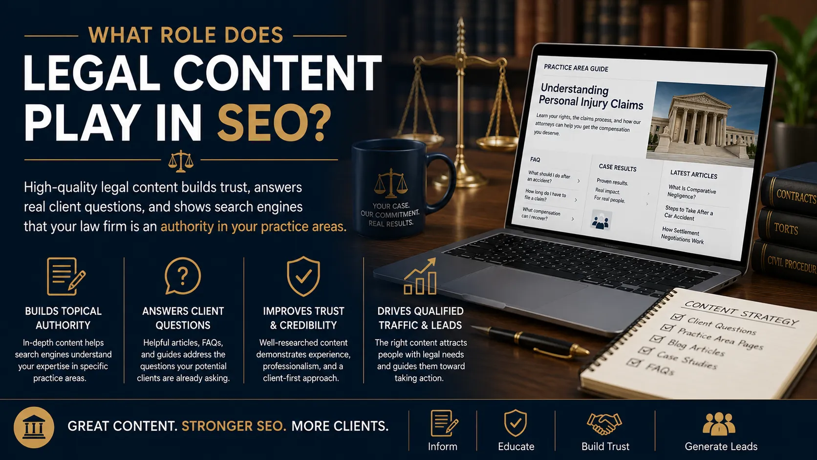 What Role Does Legal Content Play in SEO