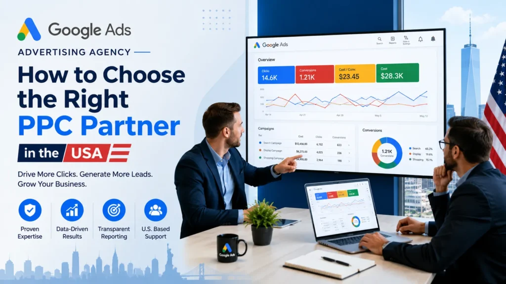 Google Ads Advertising Agency: How to Choose the Right PPC Partner in the USA