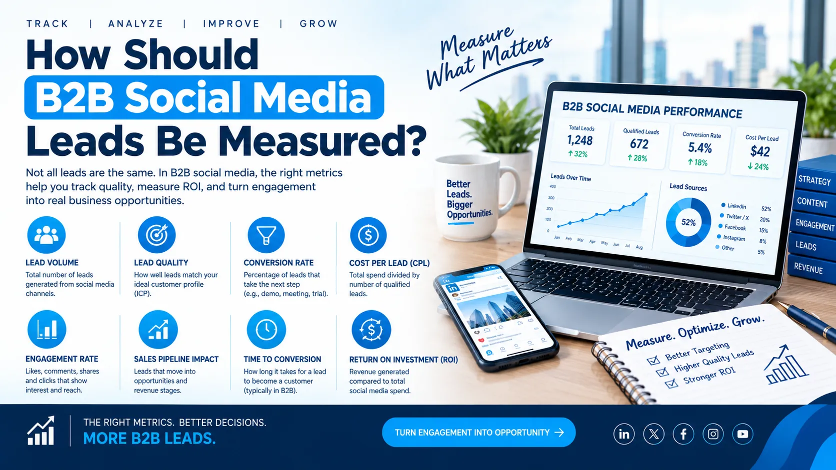 How Should B2B Social Media Leads Be Measured