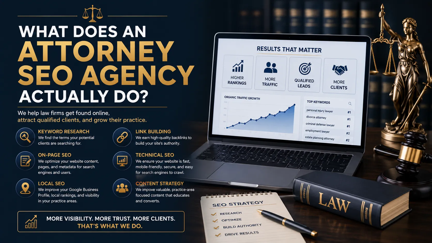 What Does an Attorney SEO Agency Actually Do