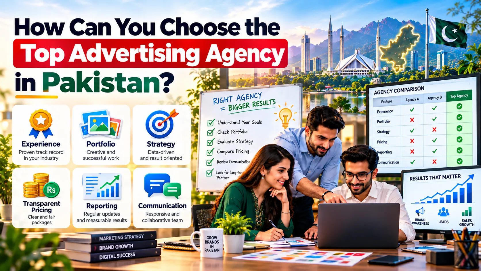 How Can You Choose the Top Advertising Agency in Pakistan