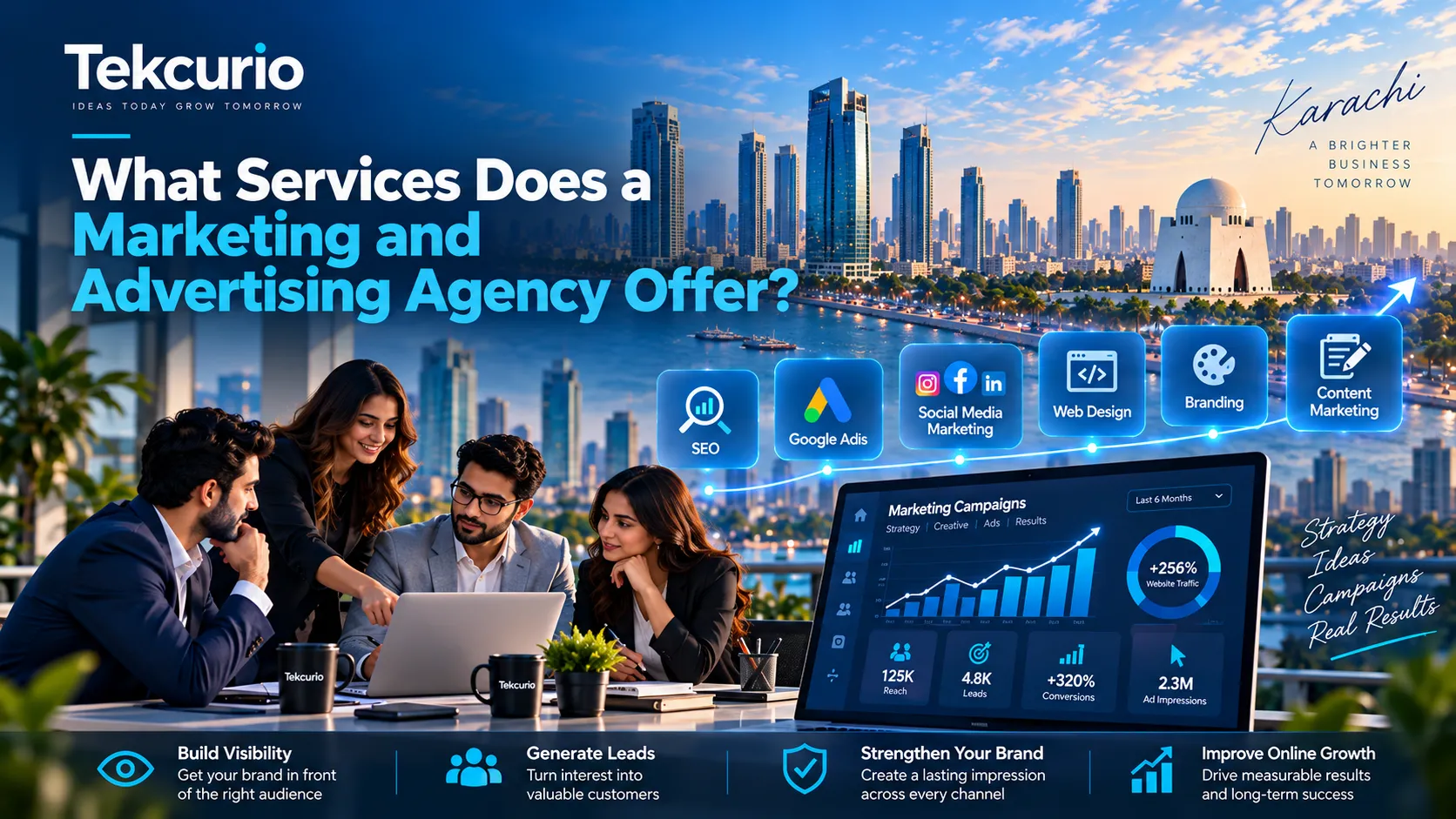 What Services Does a Marketing and Advertising Agency Offer