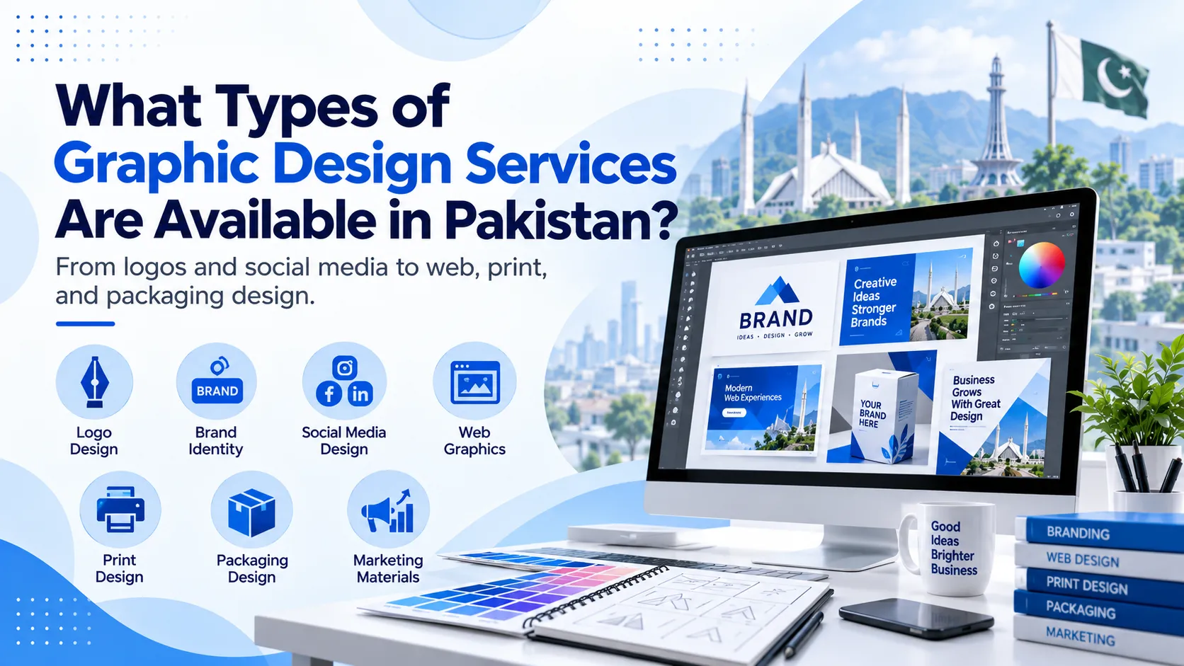 What Types of Graphic Design Services Are Available in Pakistan