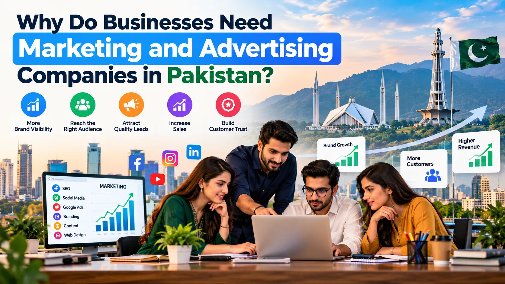 Why Do Businesses Need Marketing and Advertising Companies in Pakistan
