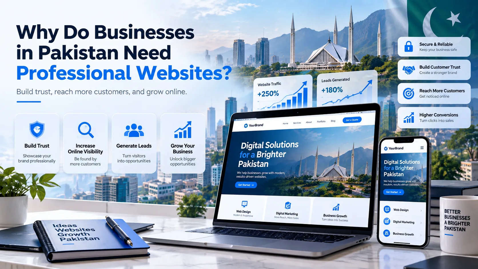 Why Do Businesses in Pakistan Need Professional Websites