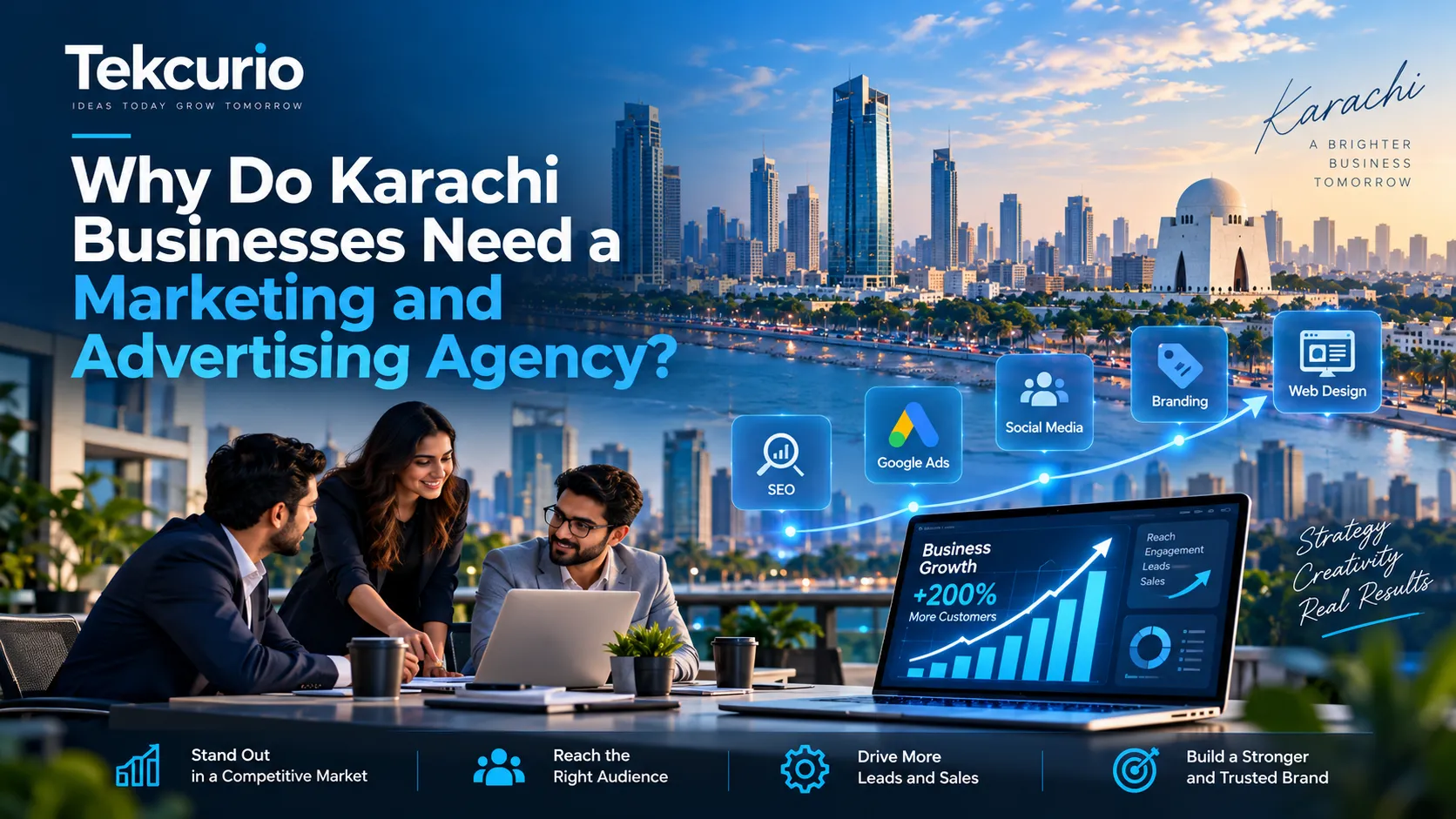 Why Do Karachi Businesses Need a Marketing and Advertising Agency